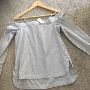 Loft Shoulder less  Shirt